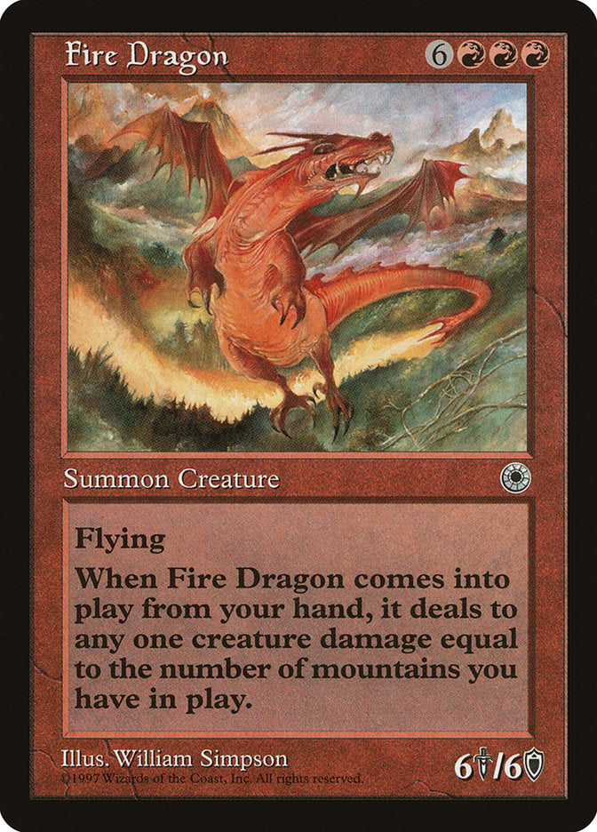 Fire Dragon [Portal] | Boutique FDB TCG