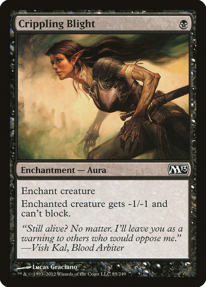 Crippling Blight [Magic 2013] | Boutique FDB TCG