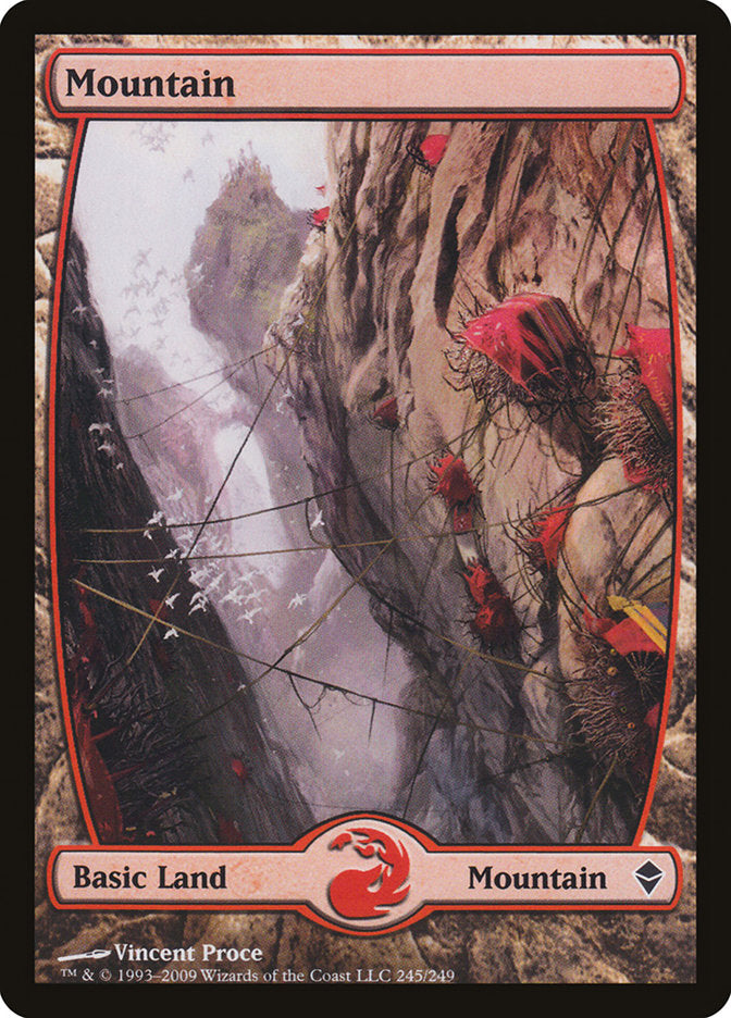 Mountain (245) [Zendikar] | Boutique FDB TCG