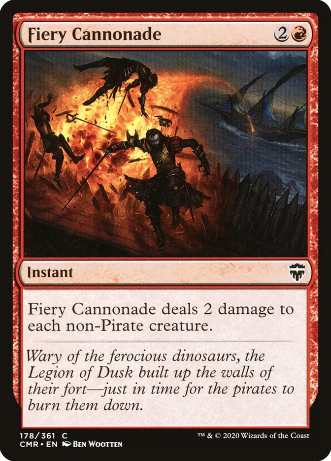 Fiery Cannonade [Commander Legends] | Boutique FDB TCG