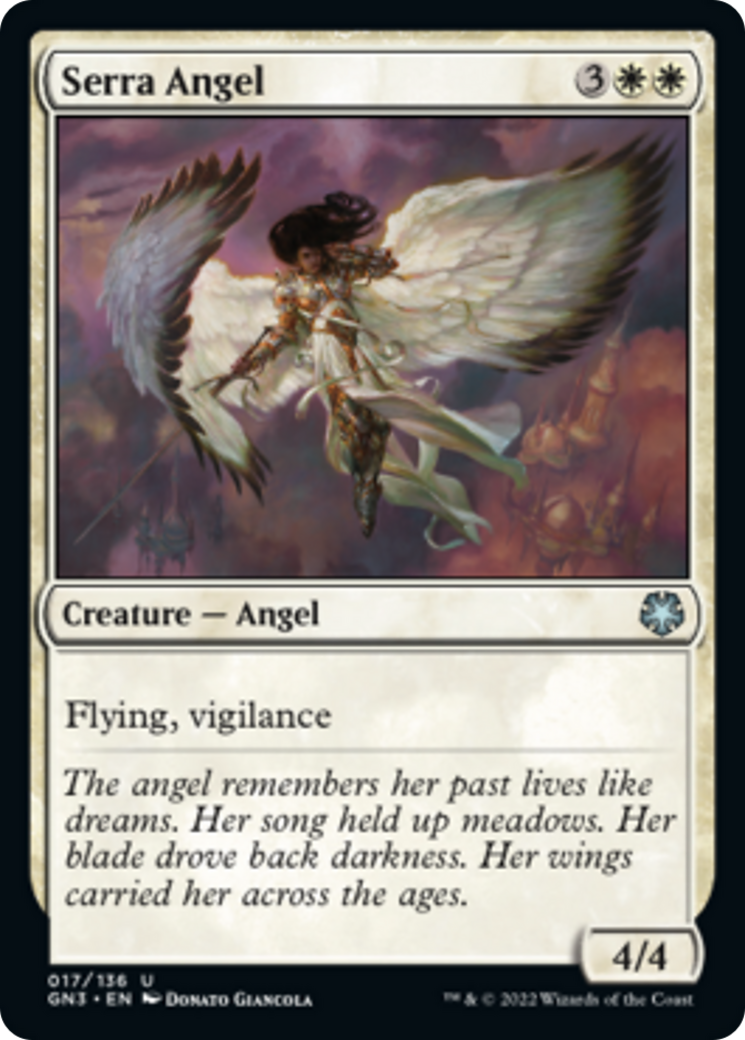 Serra Angel [Game Night: Free-for-All] | Boutique FDB TCG