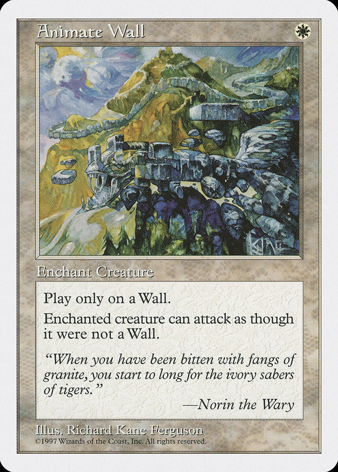 Animate Wall [Fifth Edition] | Boutique FDB TCG
