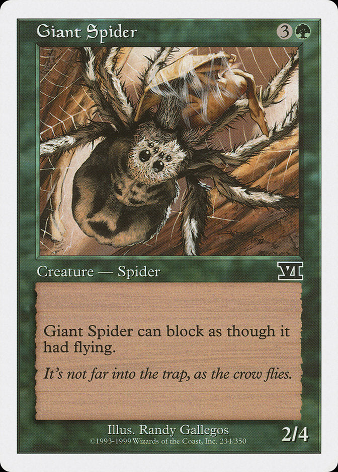 Giant Spider [Classic Sixth Edition] | Boutique FDB TCG