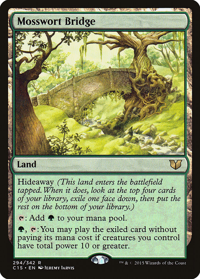 Mosswort Bridge [Commander 2015] | Boutique FDB TCG