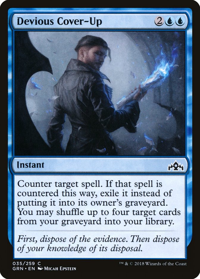 Devious Cover-Up [Guilds of Ravnica] | Boutique FDB TCG