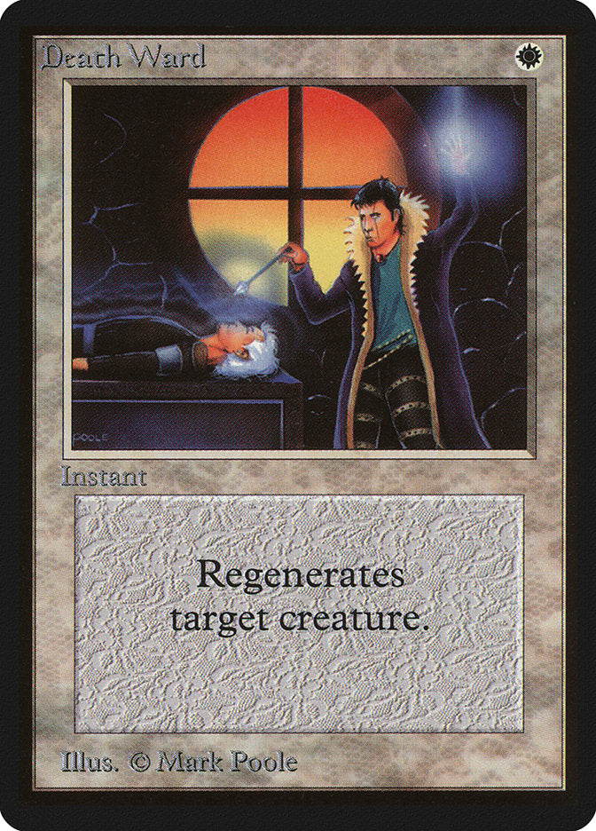 Death Ward [Beta Edition] | Boutique FDB TCG