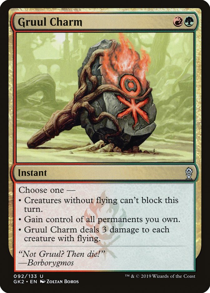 Gruul Charm [Ravnica Allegiance Guild Kit] | Boutique FDB TCG