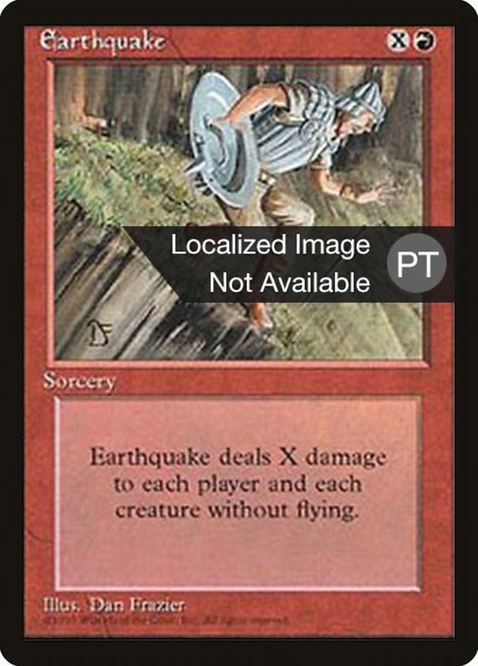 Earthquake [Fourth Edition (Foreign Black Border)] | Boutique FDB TCG