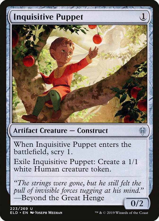 Inquisitive Puppet [Throne of Eldraine] | Boutique FDB TCG