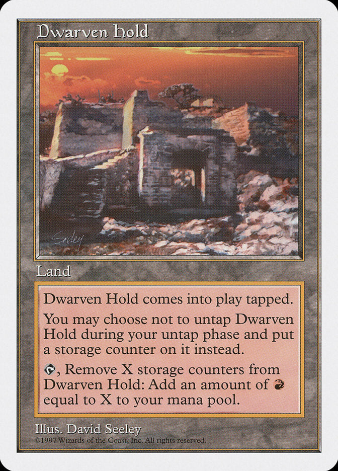 Dwarven Hold [Fifth Edition] | Boutique FDB TCG