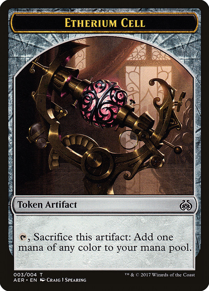 Etherium Cell Token [Aether Revolt Tokens] | Boutique FDB TCG