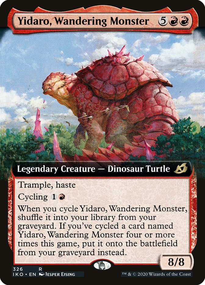 Yidaro, Wandering Monster (Extended Art) [Ikoria: Lair of Behemoths] | Boutique FDB TCG