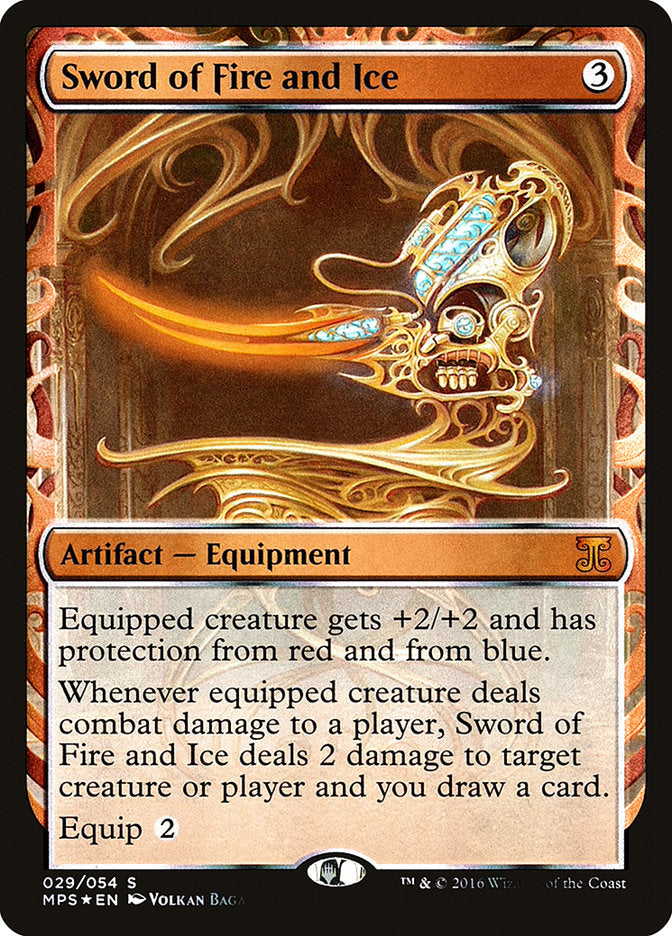 Sword of Fire and Ice [Kaladesh Inventions] | Boutique FDB TCG