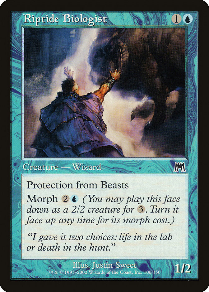 Riptide Biologist [Onslaught] | Boutique FDB TCG