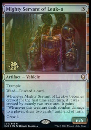 Mighty Servant of Leuk-o [Commander Legends: Battle for Baldur's Gate Prerelease Promos] | Boutique FDB TCG