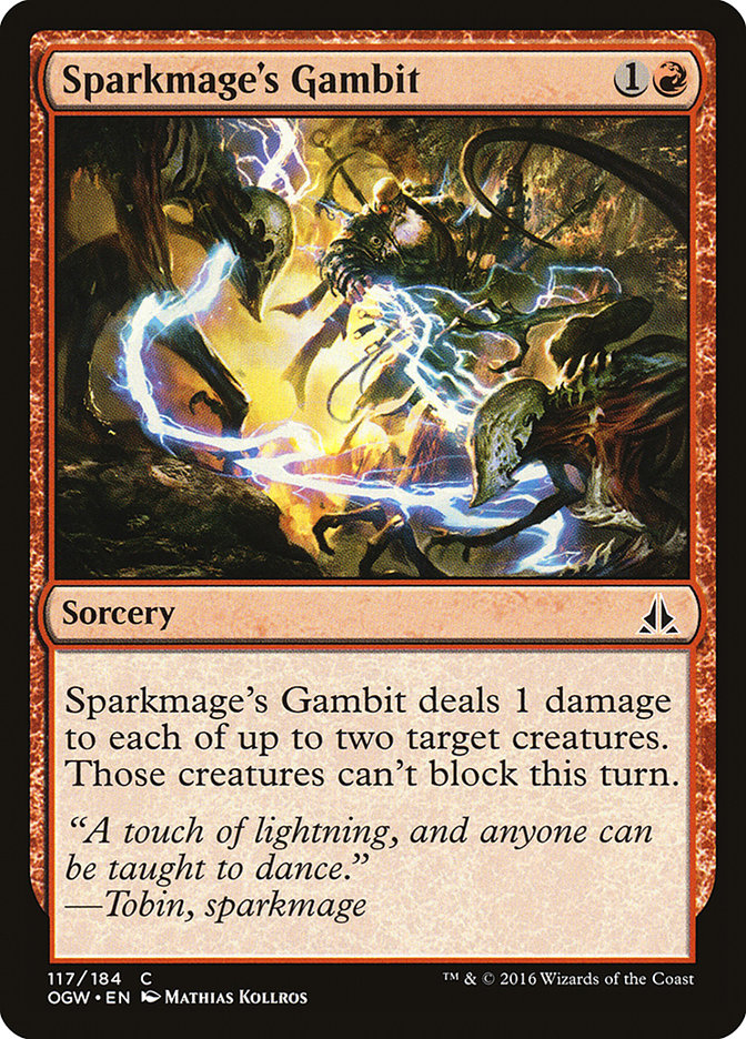 Sparkmage's Gambit [Oath of the Gatewatch] | Boutique FDB TCG