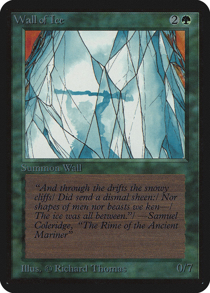 Wall of Ice [Alpha Edition] | Boutique FDB TCG