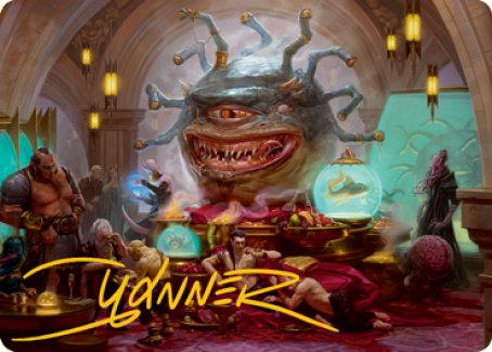 Xanathar, Guild Kingpin Art Card (Gold-Stamped Signature) [Dungeons & Dragons: Adventures in the Forgotten Realms Art Series] | Boutique FDB TCG