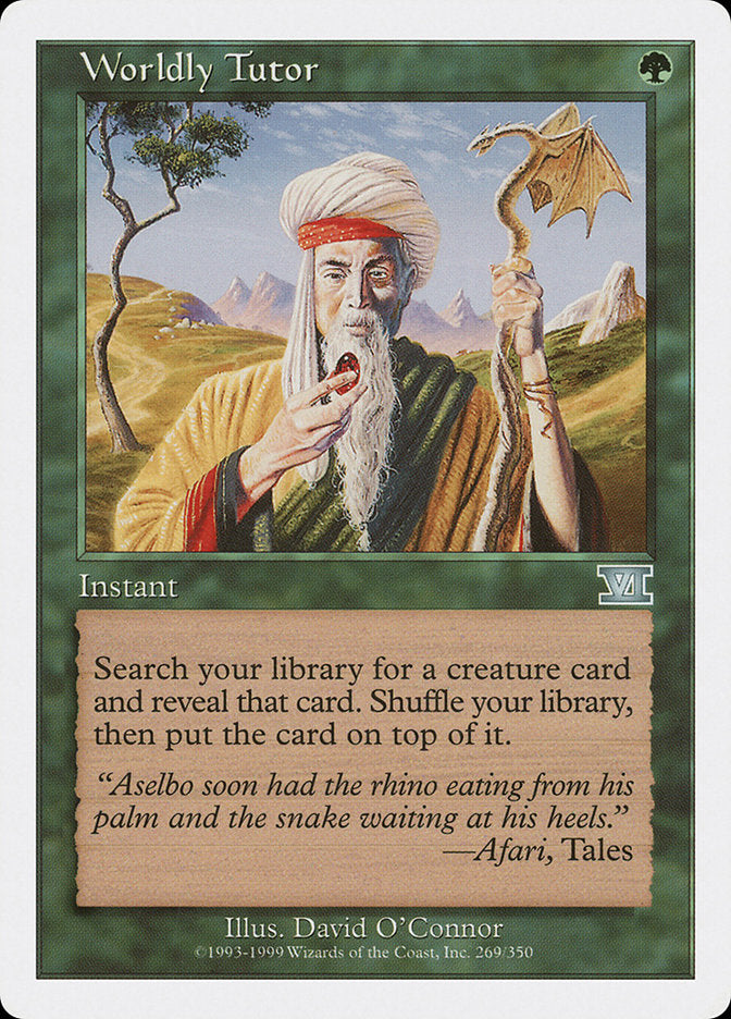 Worldly Tutor [Classic Sixth Edition] | Boutique FDB TCG