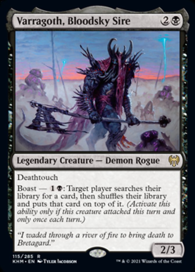 Varragoth, Bloodsky Sire [Kaldheim] | Boutique FDB TCG