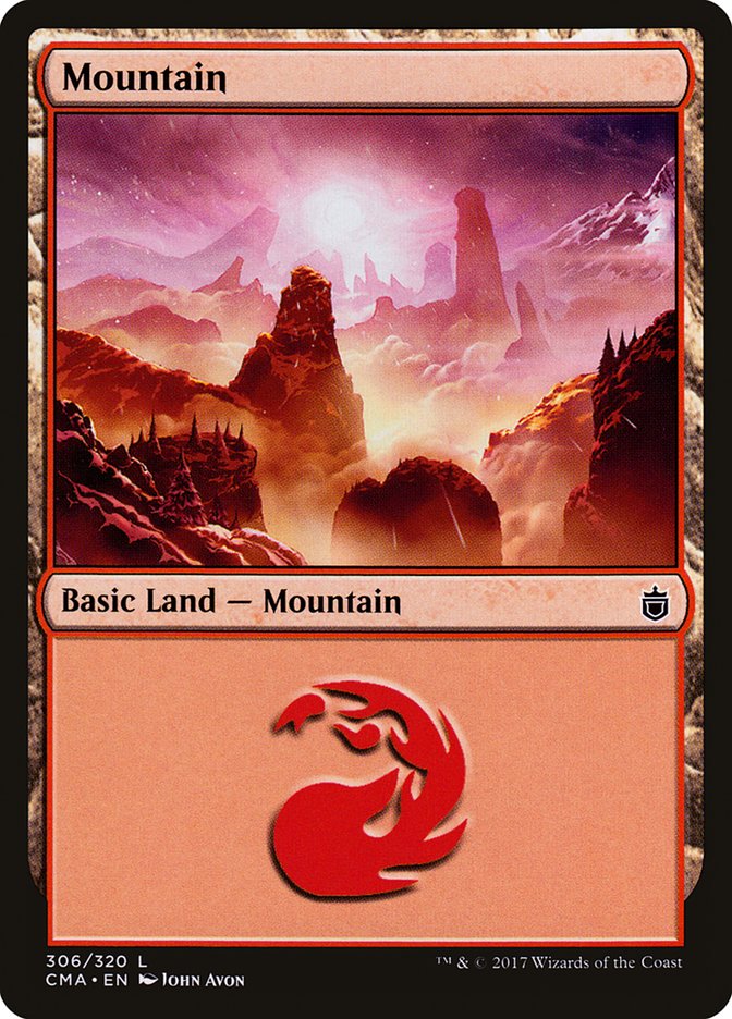 Mountain (306) [Commander Anthology] | Boutique FDB TCG