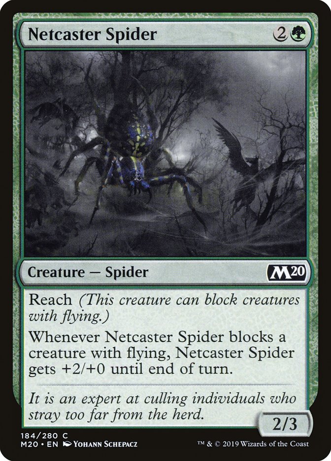 Netcaster Spider [Core Set 2020] | Boutique FDB TCG