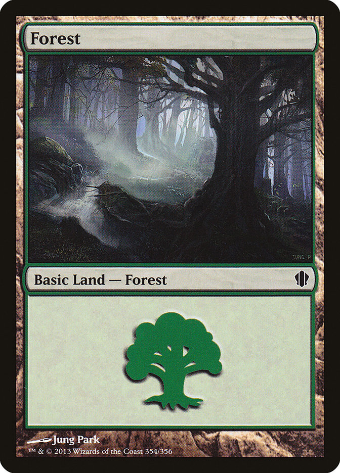 Forest (354) [Commander 2013] | Boutique FDB TCG