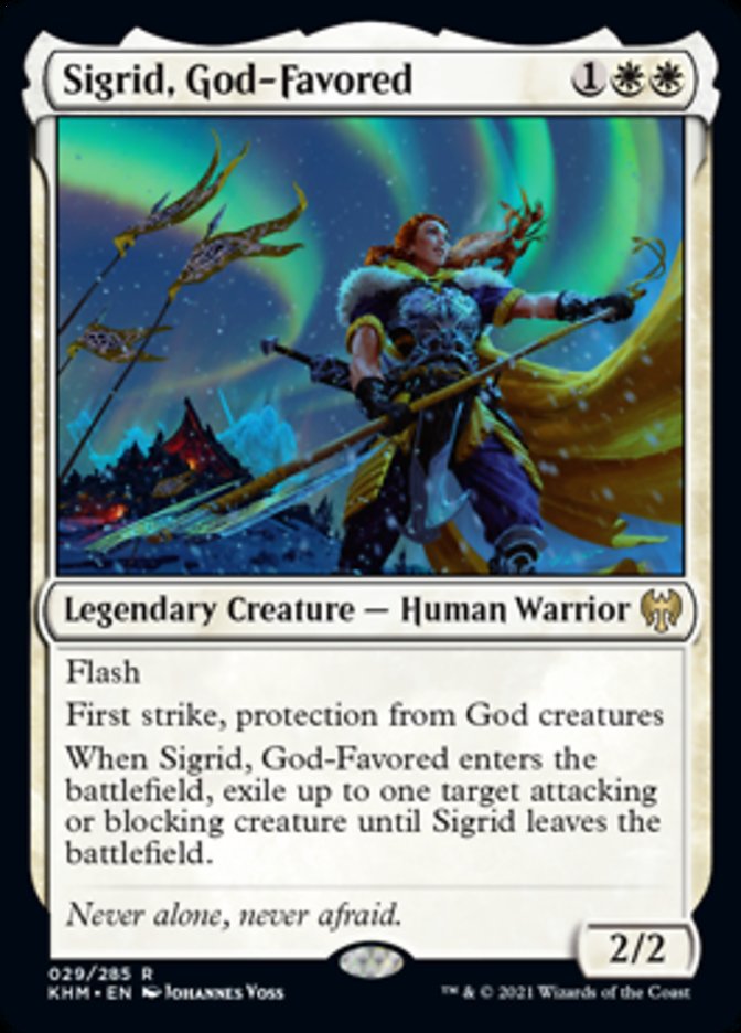 Sigrid, God-Favored [Kaldheim] | Boutique FDB TCG