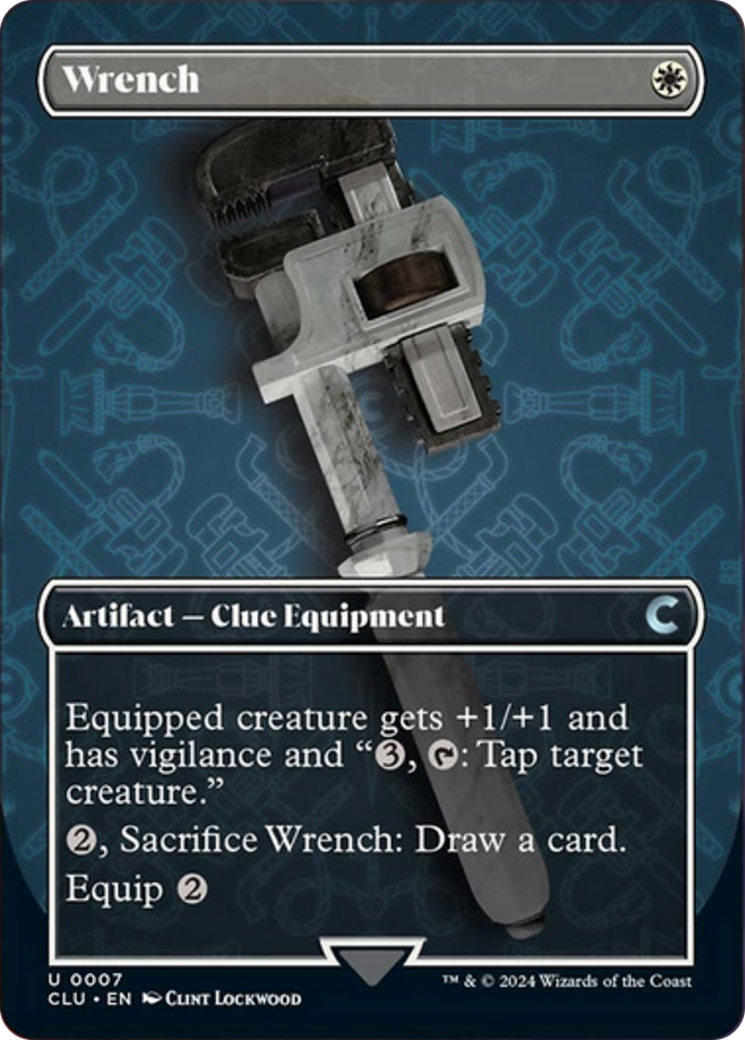 Wrench (Borderless) [Ravnica: Clue Edition] | Boutique FDB TCG