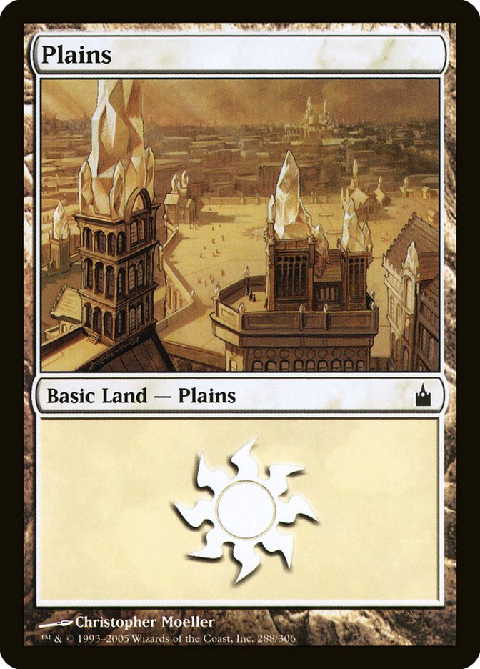 Plains (288) [Ravnica: City of Guilds] | Boutique FDB TCG