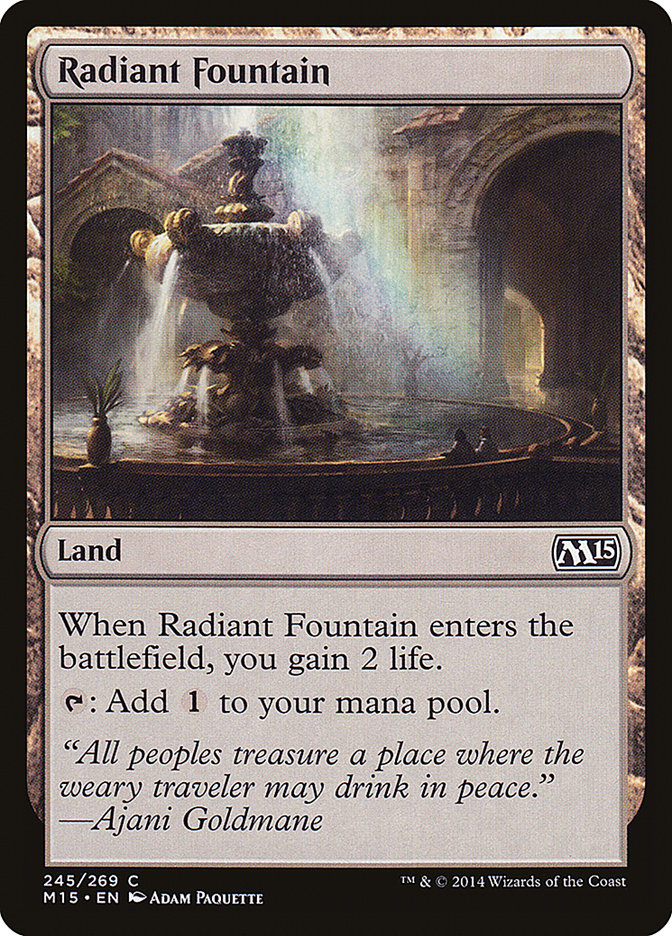 Radiant Fountain [Magic 2015] | Boutique FDB TCG