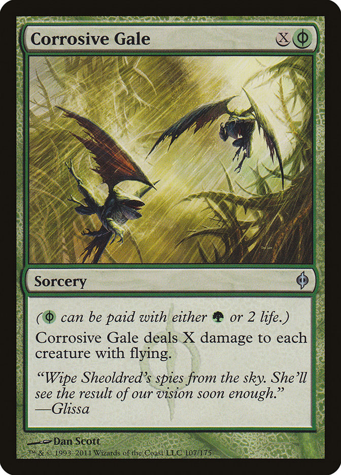 Corrosive Gale [New Phyrexia] | Boutique FDB TCG