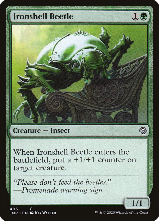 Ironshell Beetle [Jumpstart] | Boutique FDB TCG