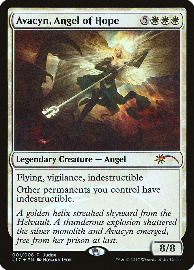 Avacyn, Angel of Hope [Judge Gift Cards 2017] | Boutique FDB TCG