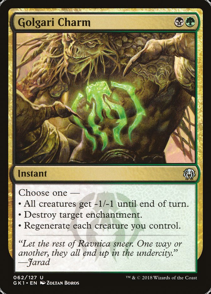 Golgari Charm [Guilds of Ravnica Guild Kit] | Boutique FDB TCG