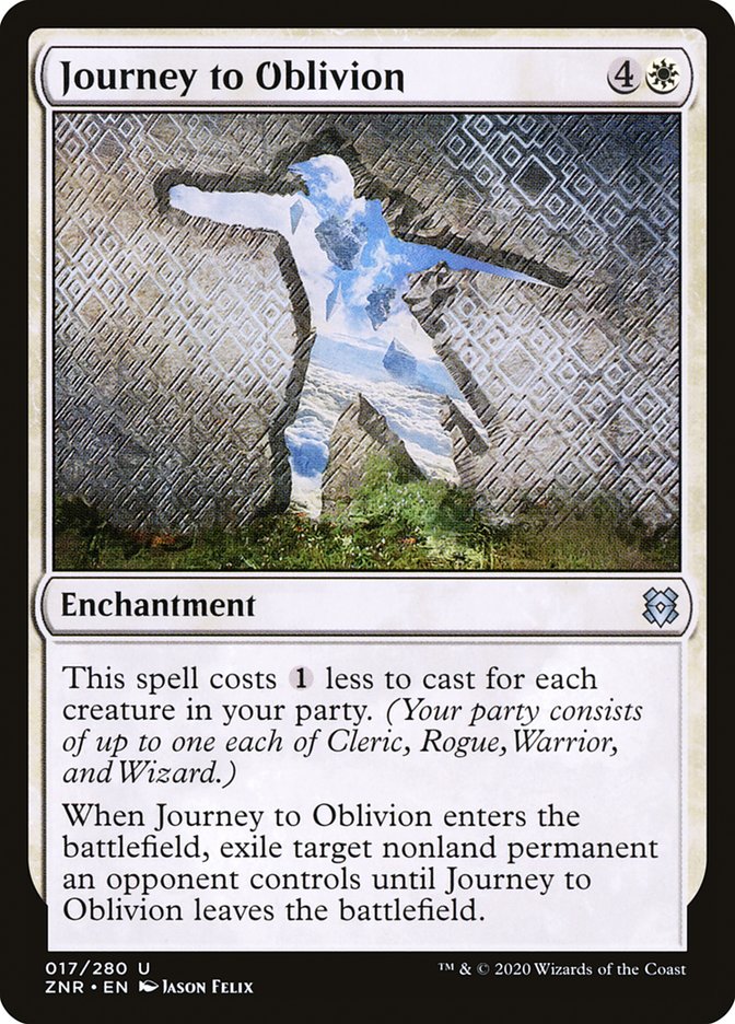 Journey to Oblivion [Zendikar Rising] | Boutique FDB TCG