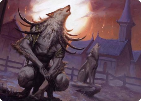 Lord of the Ulvenwald Art Card [Innistrad: Midnight Hunt Art Series] | Boutique FDB TCG