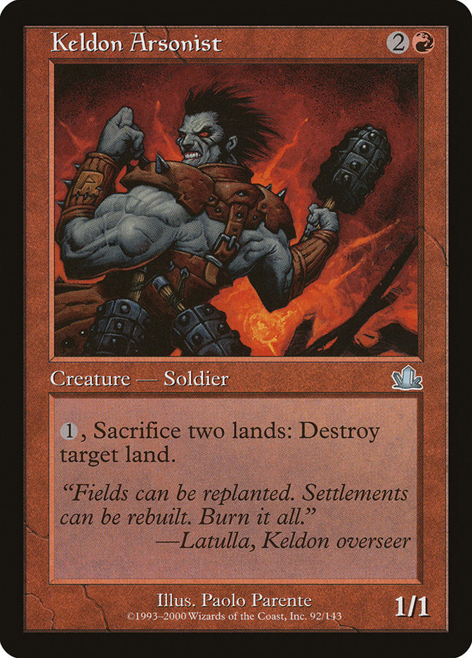 Keldon Arsonist [Prophecy] | Boutique FDB TCG