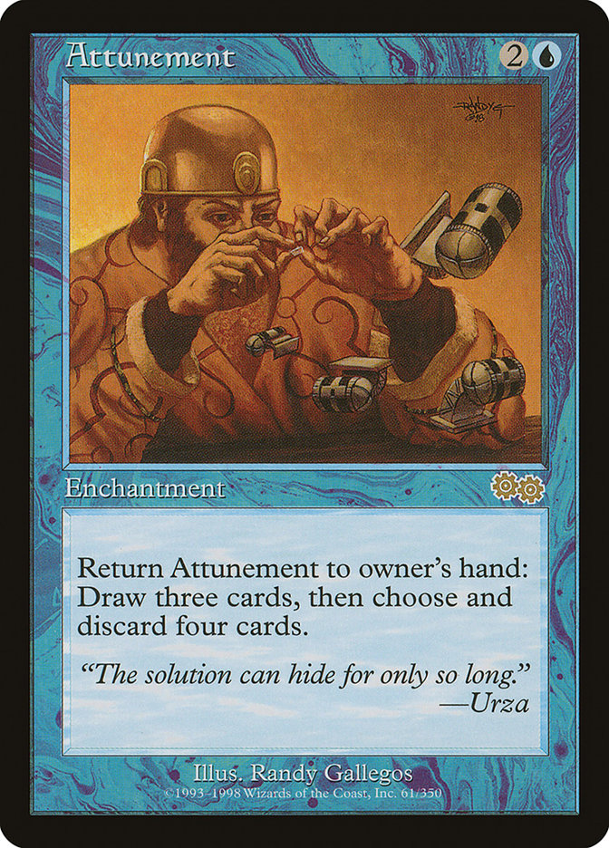 Attunement [Urza's Saga] | Boutique FDB TCG