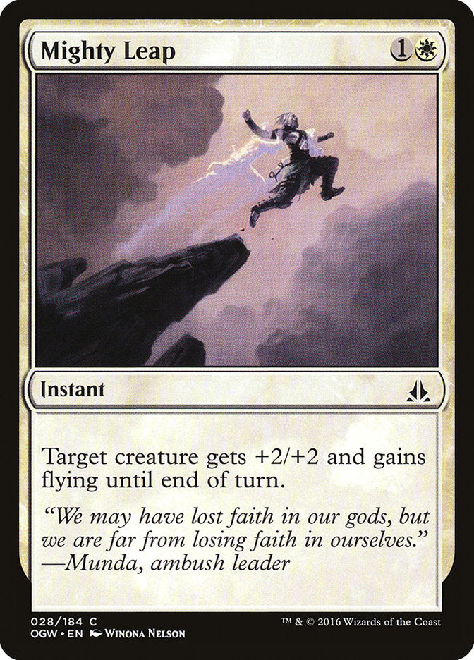 Mighty Leap [Oath of the Gatewatch] | Boutique FDB TCG