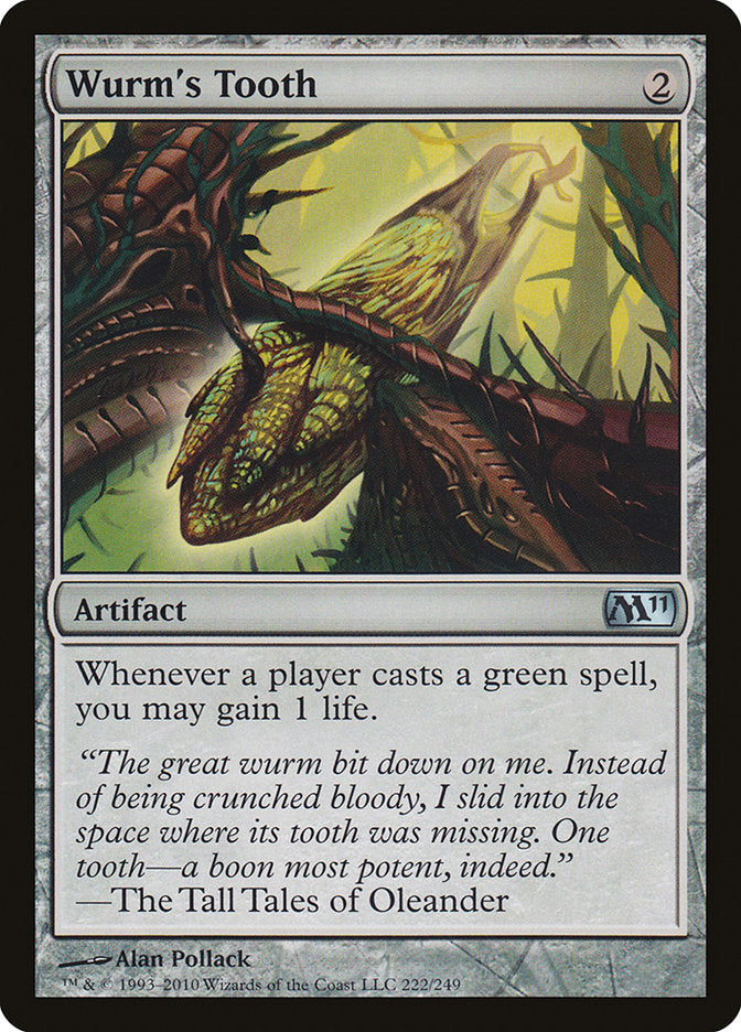 Wurm's Tooth [Magic 2011] | Boutique FDB TCG