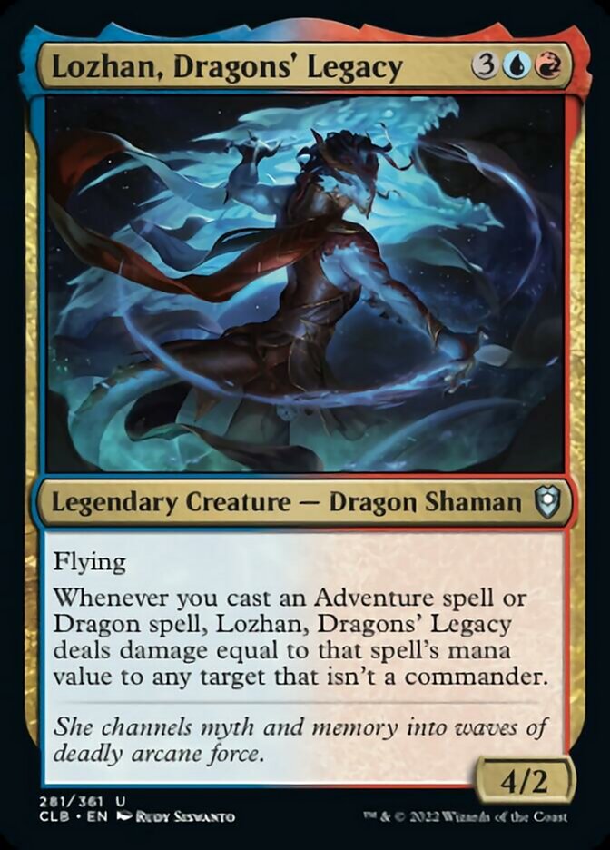 Lozhan, Dragons' Legacy [Commander Legends: Battle for Baldur's Gate] | Boutique FDB TCG