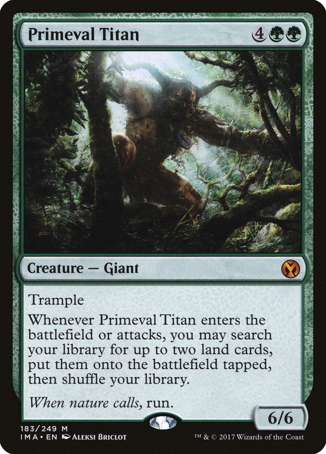 Primeval Titan [Iconic Masters] | Boutique FDB TCG