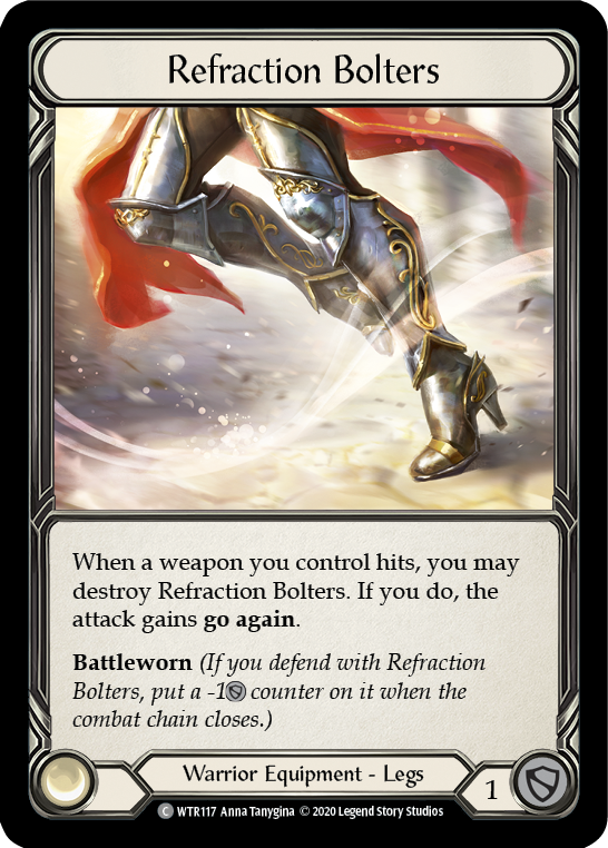 Refraction Bolters [U-WTR117] (Welcome to Rathe Unlimited)  Unlimited Rainbow Foil | Boutique FDB TCG