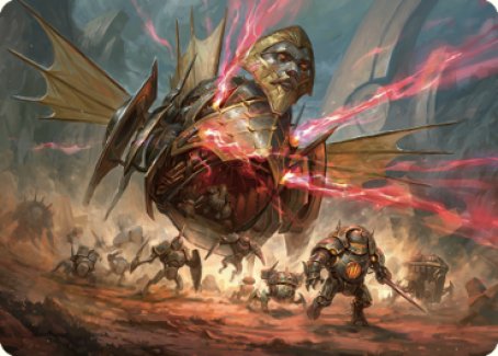 Liberator, Urza's Battlethopter Art Card [The Brothers' War Art Series] | Boutique FDB TCG