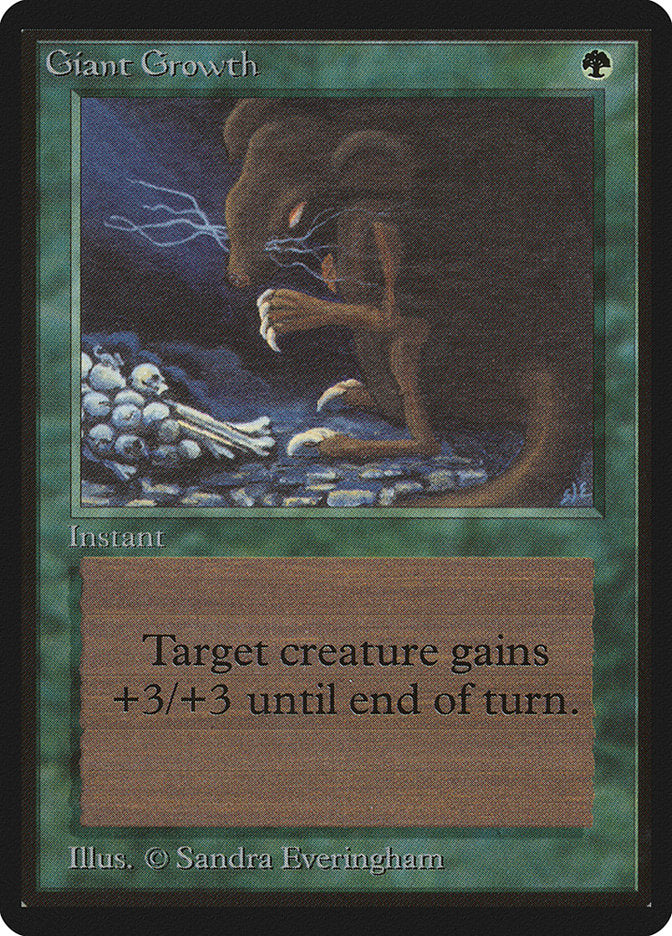 Giant Growth [Beta Edition] | Boutique FDB TCG