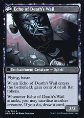 Tribute to Horobi // Echo of Death's Wail [Kamigawa: Neon Dynasty Prerelease Promos] | Boutique FDB TCG