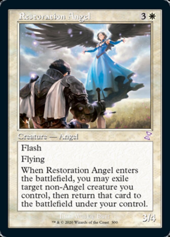 Restoration Angel (Timeshifted) [Time Spiral Remastered] | Boutique FDB TCG