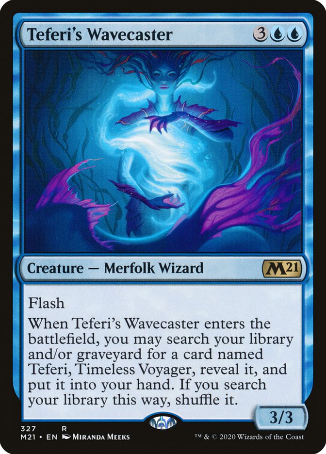 Teferi's Wavecaster [Core Set 2021] | Boutique FDB TCG