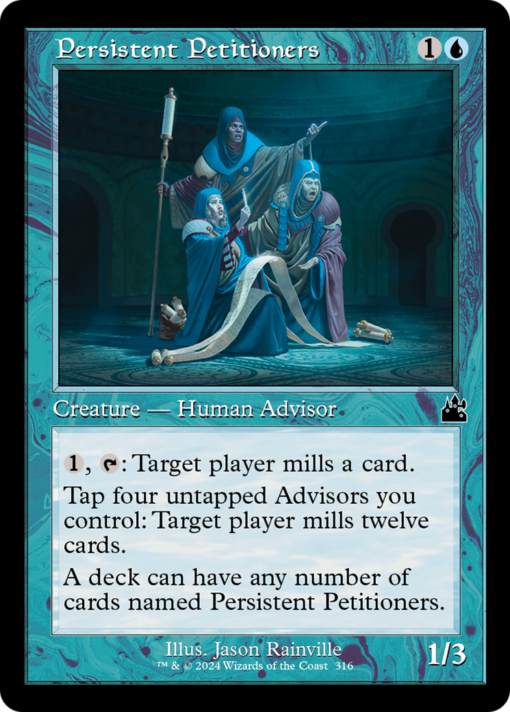 Persistent Petitioners (Retro Frame) [Ravnica Remastered] | Boutique FDB TCG